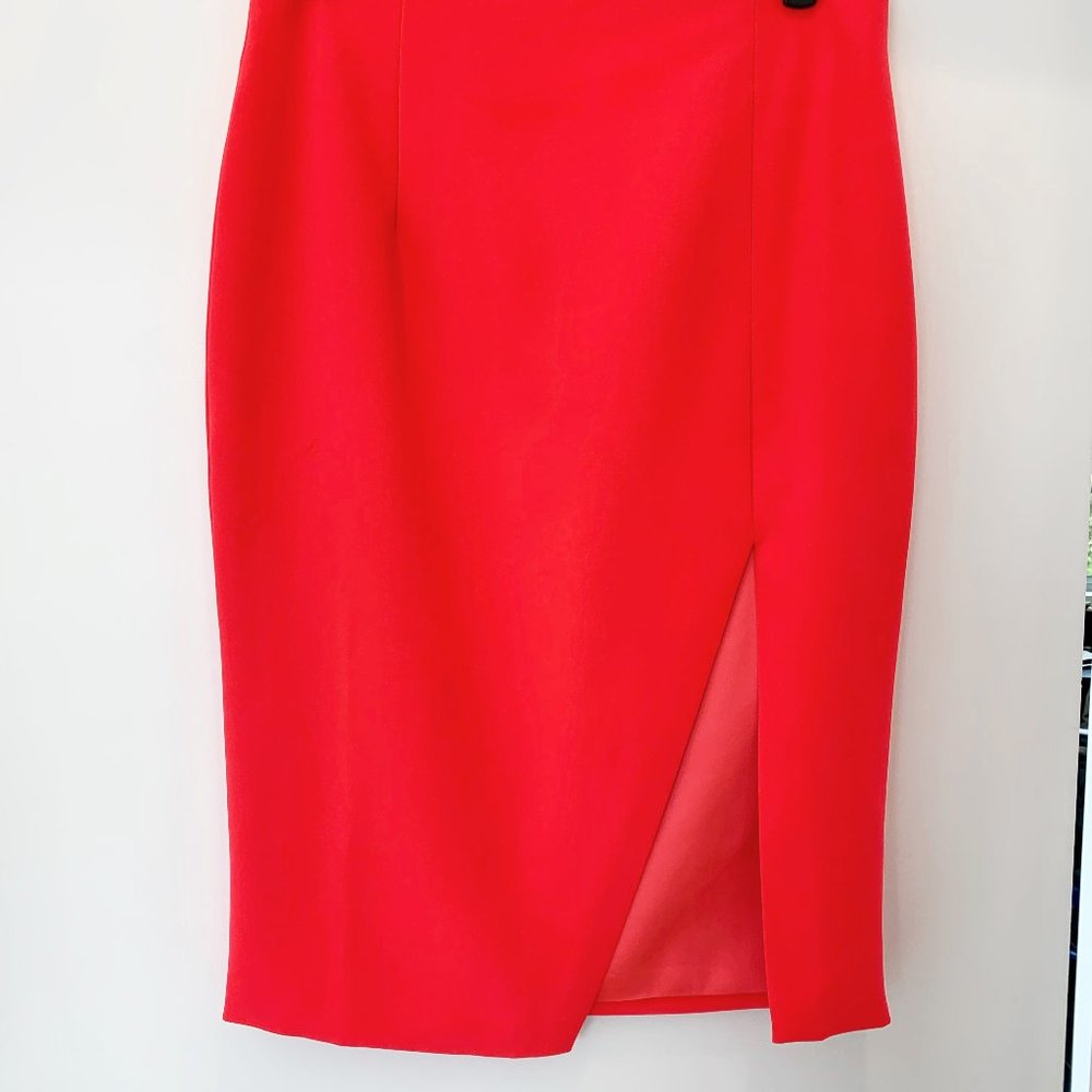 NWT Bardot Pencil Skirt, Bright Red Size 10 (AU14)